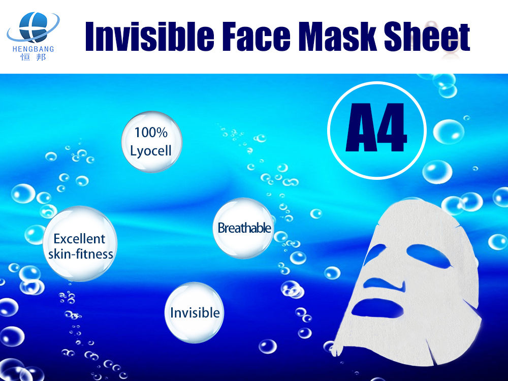 Invisible Face Mask Sheet A4